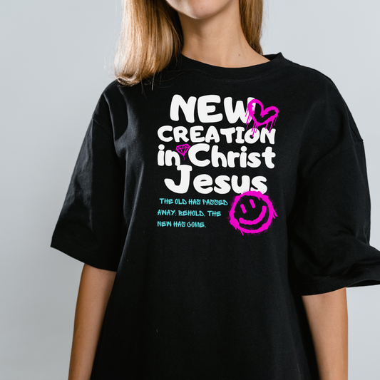 New Creation Black Tee - Unisex