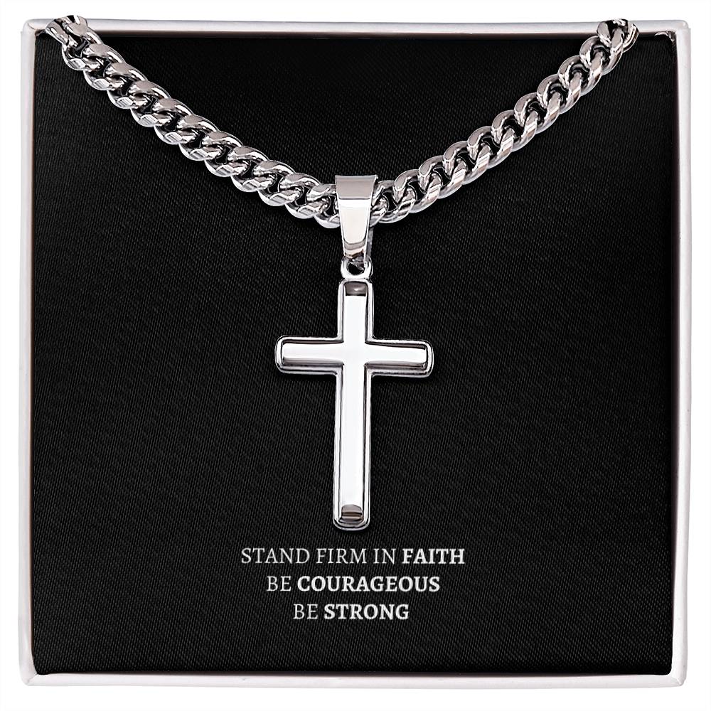 Stand Firm Cross Necklace