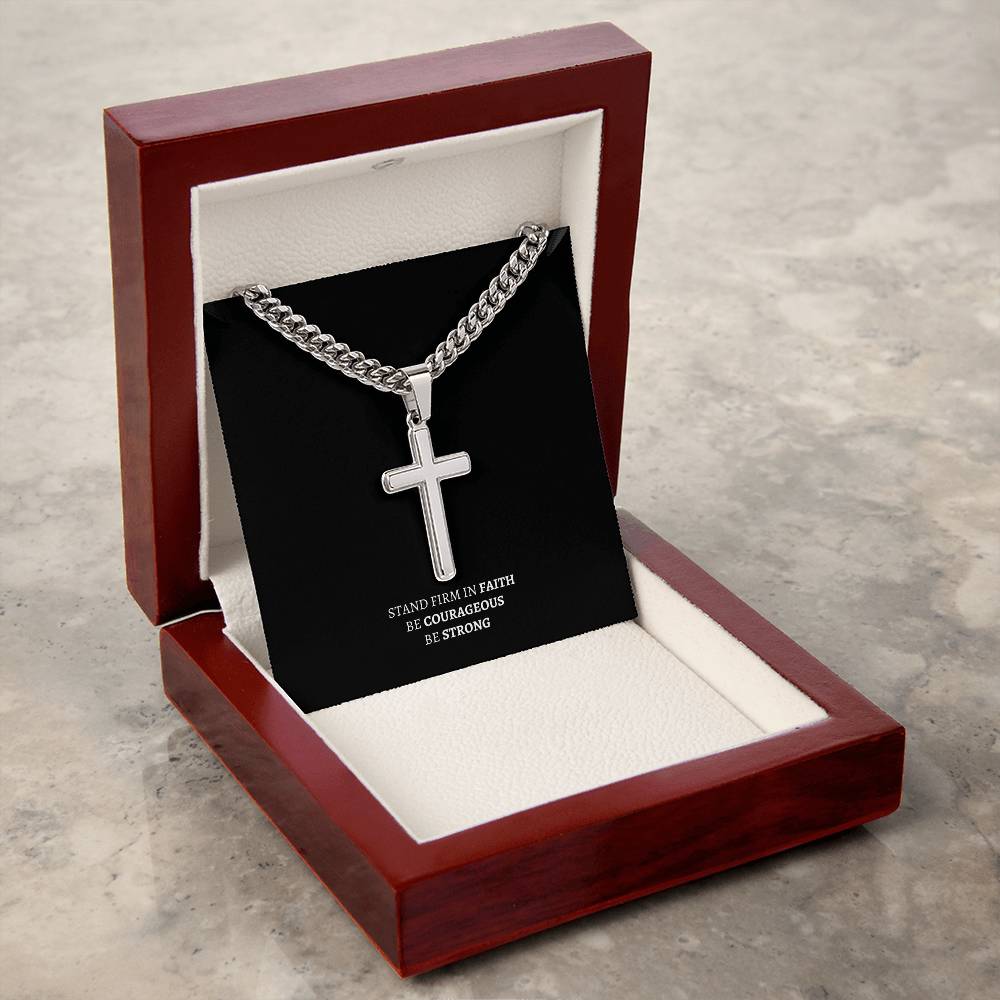 Stand Firm Cross Necklace