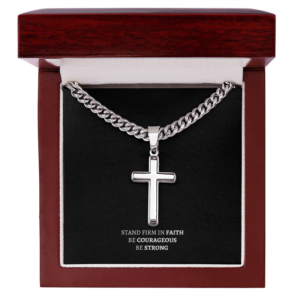 Stand Firm Cross Necklace